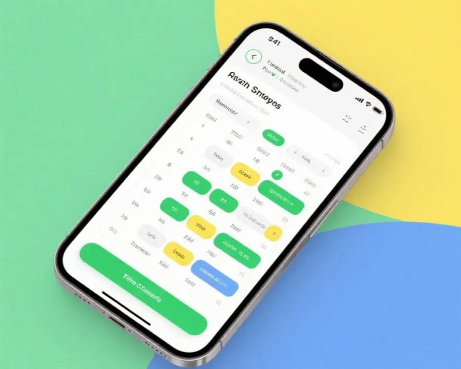 世界杯赛程提醒App界面示意图